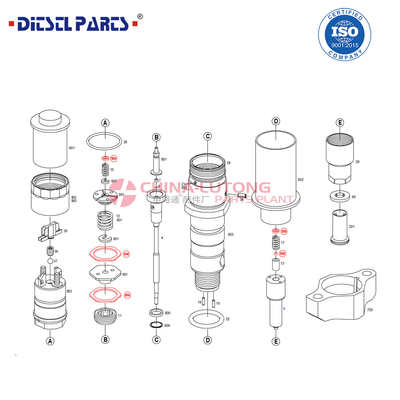 0445120236 for Bosch Common Rail Injector (CRIN1) for , Cummins, Komatsu 0 445 120 236 for Cummins PC359-7 Injector