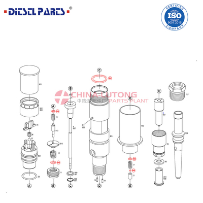 Common Rail Injector 0 445 120 310 for  Injector manufacturers For DCI11_EDC7 Engine for Bosch