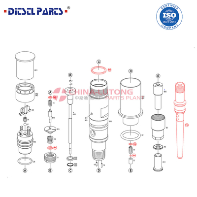 Common Rail Fuel Injector 0445120494 Buy 0445120494 Diesel Common Rail Fuel Injector Injection Nozzle for DongFeng