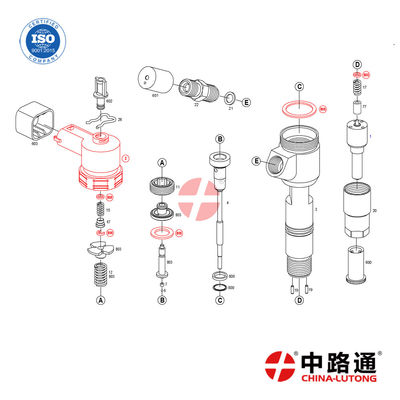 Quality Common Fuel Injector 0445110817 0445 110 817 for BO-SCH Common Rail Fuel Injector 0 445 110 817Application: JMC,