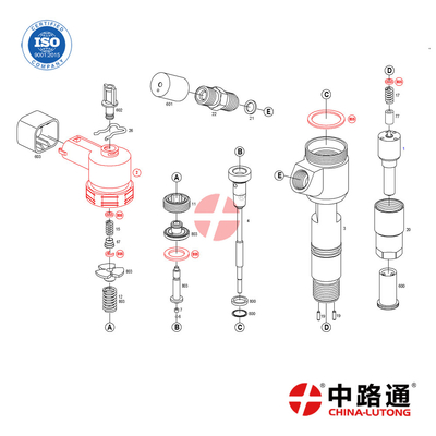 Quality Common Fuel Injector 0445110817 0445 110 817 for BOSCH Common Rail Fuel Injector 0 445 110 817Application: JMC,