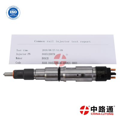 common rail injector 0445120078 Diesel Fuel Injector 0445120078 for Bosch Injector FAW Engine top quality duarable