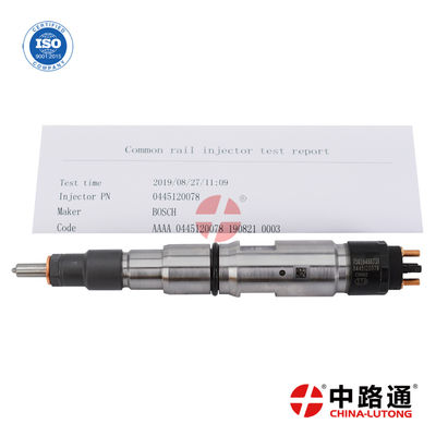 common rail injector 0445120078 Diesel Fuel Injector 0445120078 for Bos-ch Injector FAW Engine top quality duarable