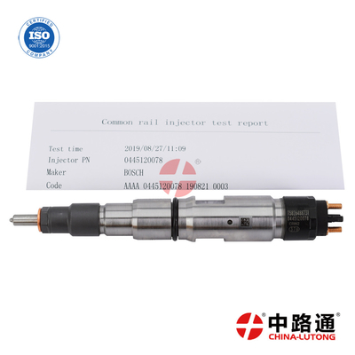 common rail injector 0445120078 Diesel Fuel Injector 0445120078 for Bosch Injector FAW Engine top quality duarable