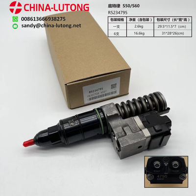 fit for Detroit Diesel Inyector S60 injector R5234795 5234795 For Freightliner Kenworth Peterbilt Vo-lvo detroit serie 60 engine