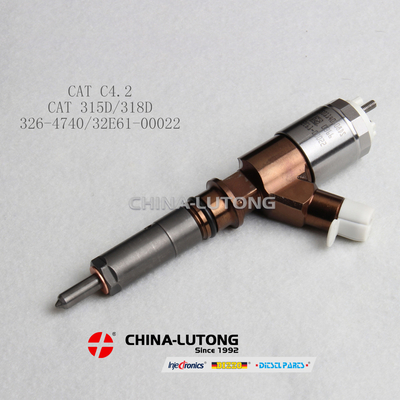 326-4740 Fuel Injector Compatible with Caterpillar C4.2 Engine 315DL 319D 319DL 319D LN Excavator 326-4740 for Cat Fuel Injectors high quality reliable common rail diesel injector for C4.2 Engine