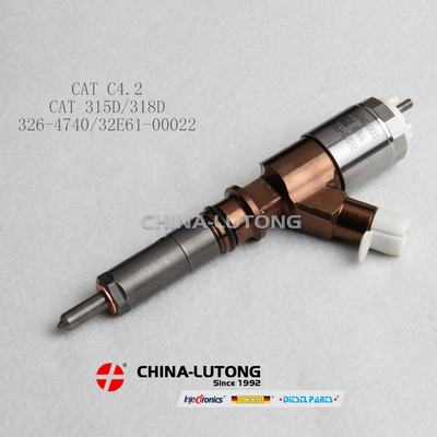 326-4740 Fuel Injector Compatible with Caterpillar C4.2 Engine 315DL 319D 319DL 319D LN Excavator 326-4740 for Cat Fuel Injectors high quality reliable common rail diesel injector for C4.2 Engine