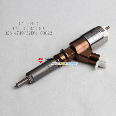 326-4740 Fuel Injector Compatible with Caterpillar C4.2 Engine 315DL 319D 319DL 319D LN Excavator 326-4740 for Cat Fuel Injectors high quality reliable common rail diesel injector for C4.2 Engine