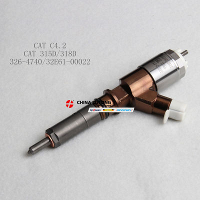326-4740 Fuel Injector Compat-ible with Cat-erpillar C4.2 Engine 315DL 319D 319DL 319D LN Excavator 326-4740 for Cat Fuel Injectors high quality reliable common rail diesel injector for C4.2 Engine