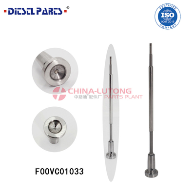 Diesel common rail fuel injector control valve set F00VC01037 Common Rail Control Valve Fuel Injector Valve F00VC01037 for Injector 0445110112 0445110187
