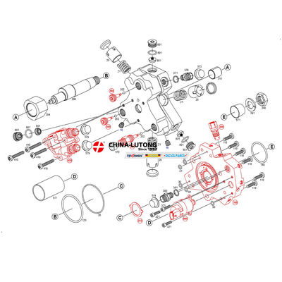 0 445 020 175 0445020175 High Pressure Pump Compatible For B-osch Iveco Eurocargo Tector Vertis 0986437341 5801382396 84385110  Cp4 for Ford 6.7L 2011-14