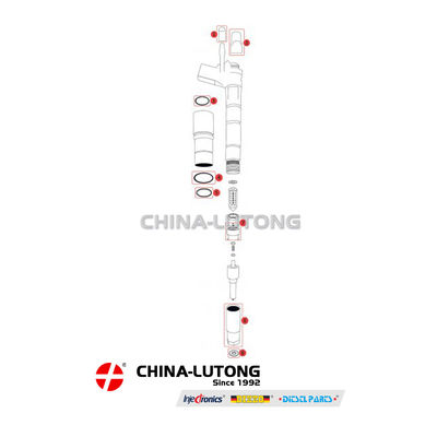 Diesel Injector Control Valve Set F00GX17004 for Bos-ch Piezo 0445115# Series Diesel Control Valve F00GX17004 For Piezo injector