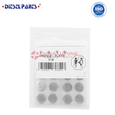 orifice plate common rail 31# for Denso Orifice Plate diesel engine parts CR injector Common Rail Injector Orifice Plate