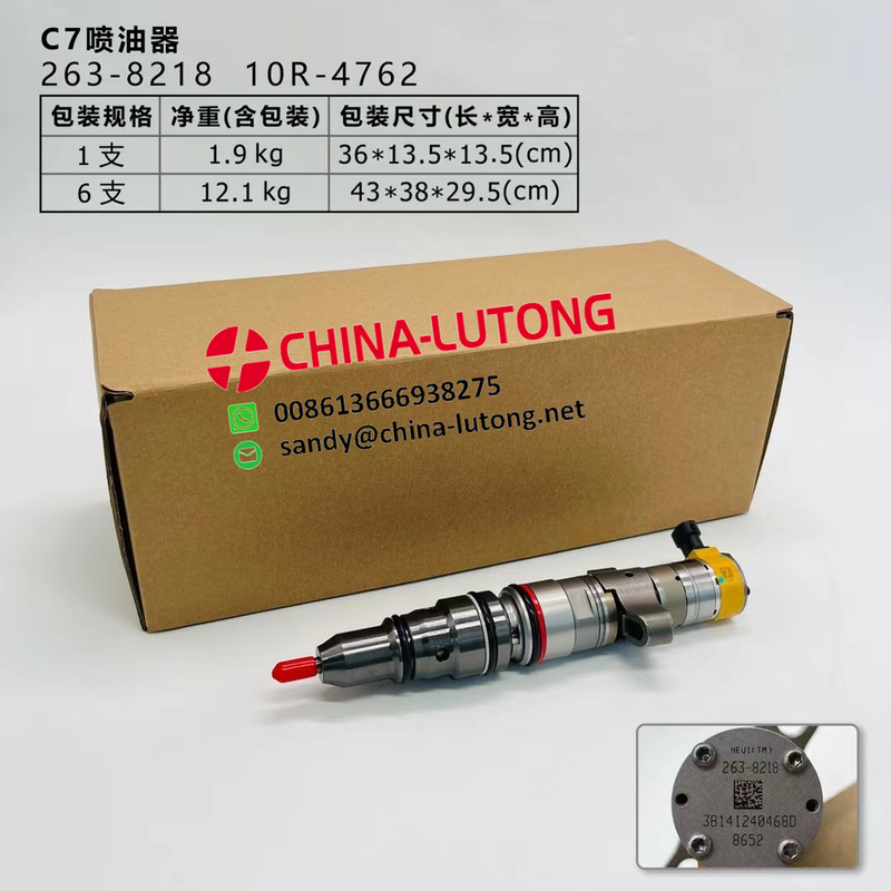 263-8218 Fuel Injector 263-8218 2638218 for Caterpillar C7 Engine Excavator 324D FM 324D 325D 326D 328D 329D Fuel System Assy